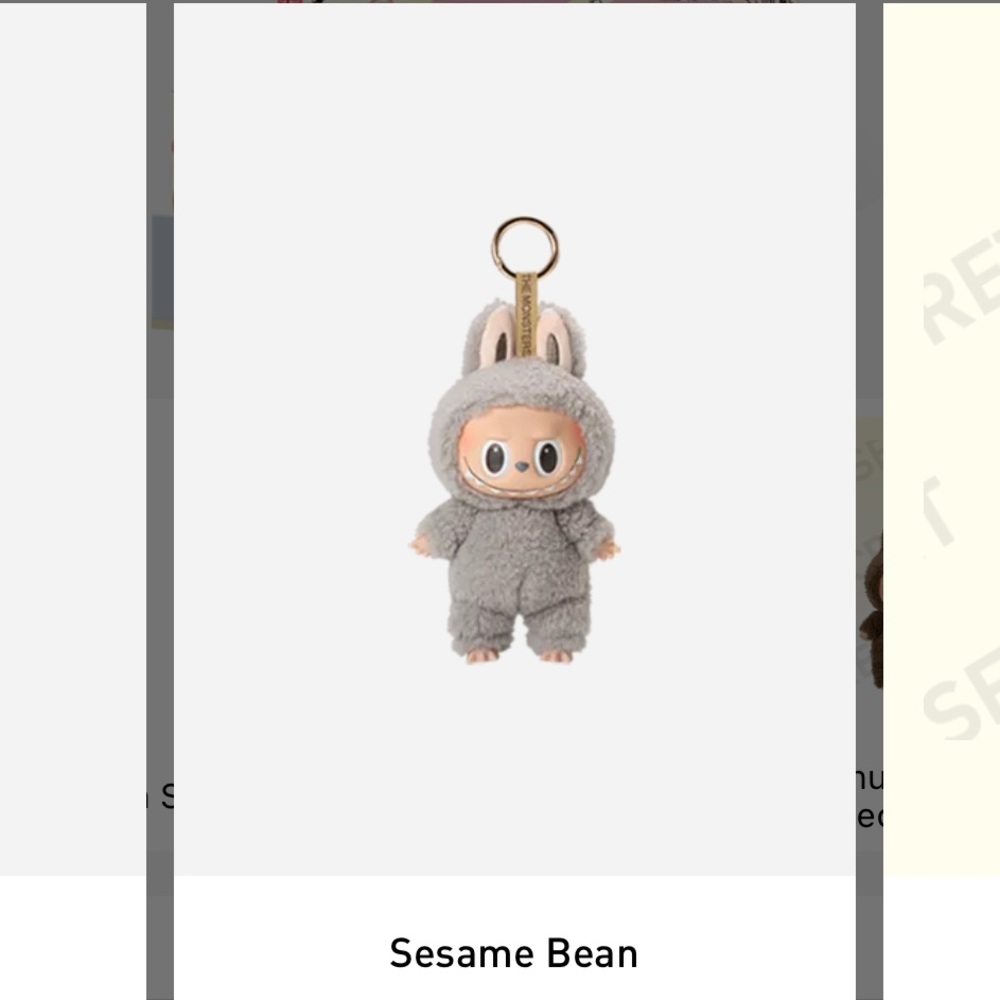NIB Authentic Popmart Labubu - Sesame Bean - Picture 7 of 7